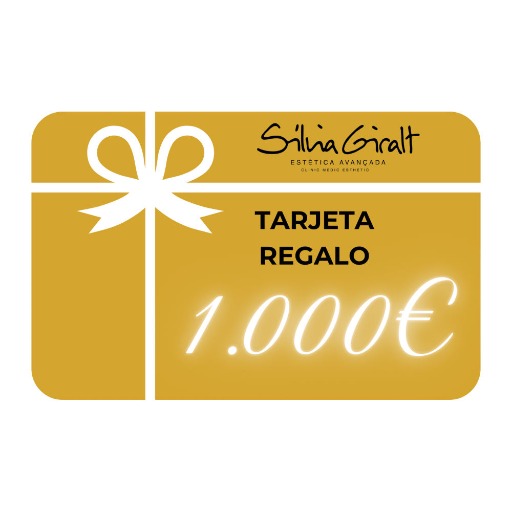 Xec Regal de 1.000€ - El regal definitiu de bellesa i benestar de luxe | Boutique Silvia Giralt