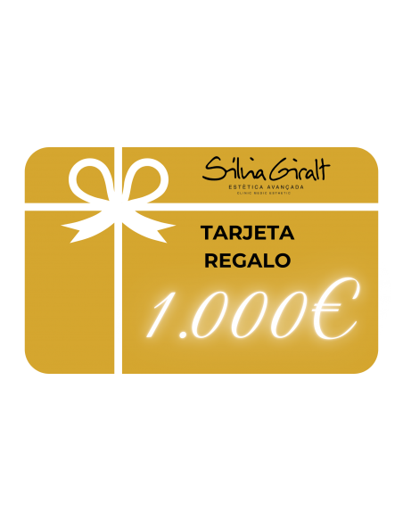 Xec Regal de 1.000€ - El regal definitiu de bellesa i benestar de luxe | Boutique Silvia Giralt