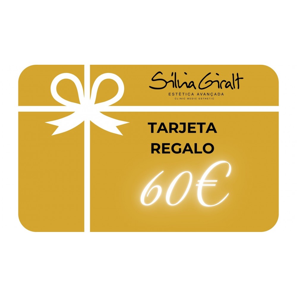 Xec Regal de 60€ - Cuida de tu o regala benestar | Boutique Silvia Giralt