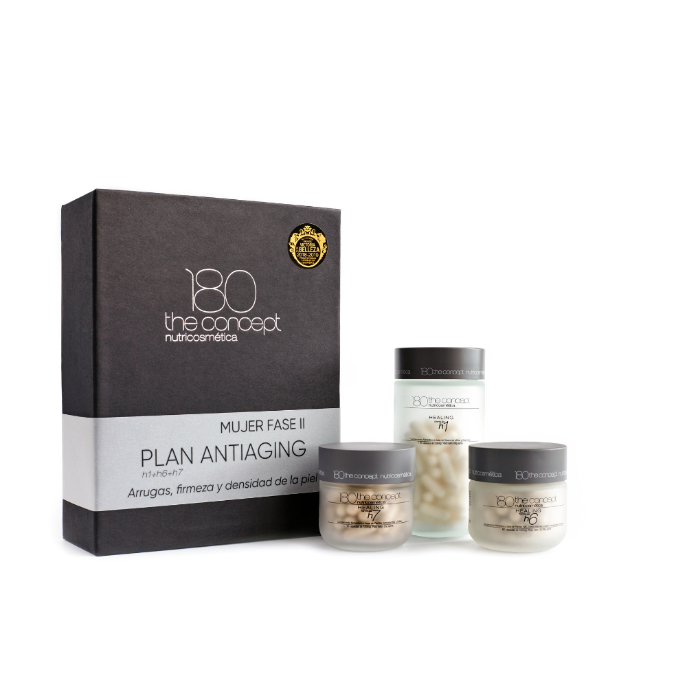 Plan Antiaging Fase II – Exclusivo Para Mujer (H1 + H6 + H7) | 180 The Concept | Boutique Silvia Giralt