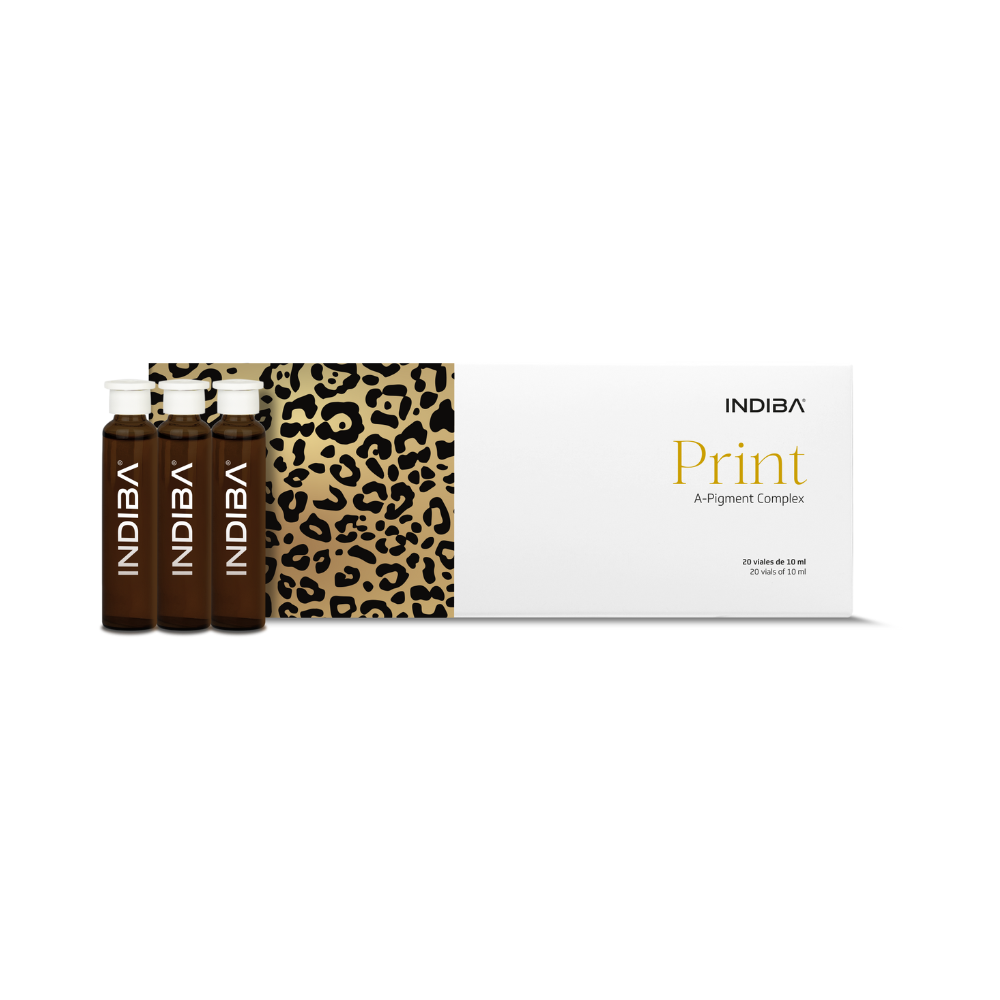 PRINT A-PIGMENT COMPLEX 20 VIALS DE 10ML INDIBA | Boutique Silvia Giralt