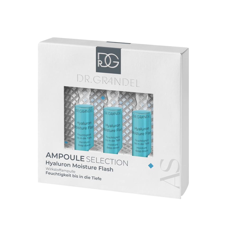 DR. GRANDEL Ampollas Hyaluron Moisture Flash Ampollas hidratantes | Boutique Silvia Giralt